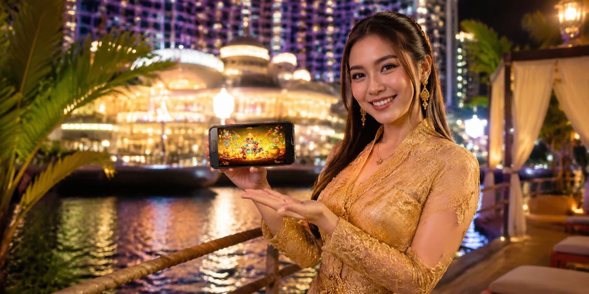 Pemandangan Genting Highlands dengan suasana kasino yang gemilang untuk permainan ez115