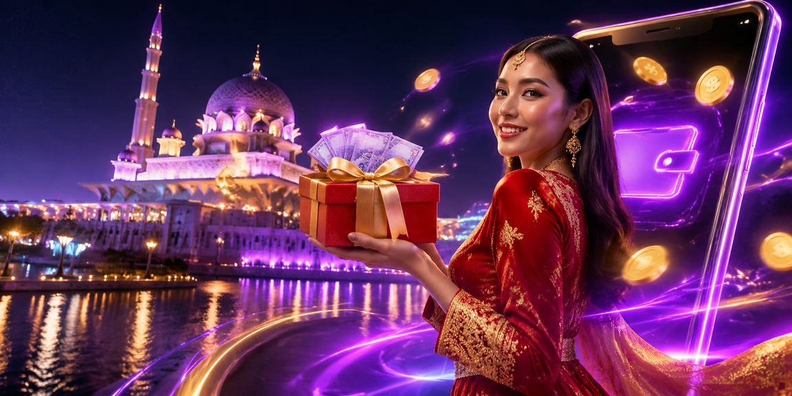 Suasana meja pertaruhan kasino di Putrajaya dengan pemain Malaysia menikmati poker dalam talian